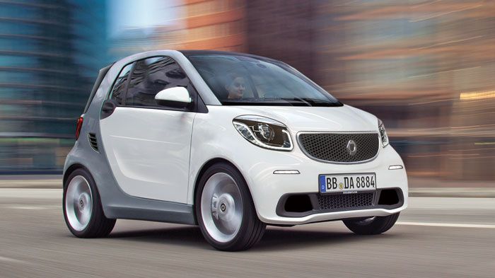 Η τρίτη γενιά του smart fortwo θα λανσαριστεί στις αρχές του 2015, φέροντας νέο εμπρόσθιο τμήμα, νέο πισωκίνητο πάτωμα, αλλά και νέους κινητήρες.	